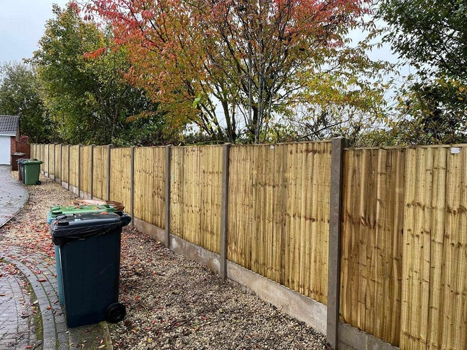 shared fence for 3 properties In ls10