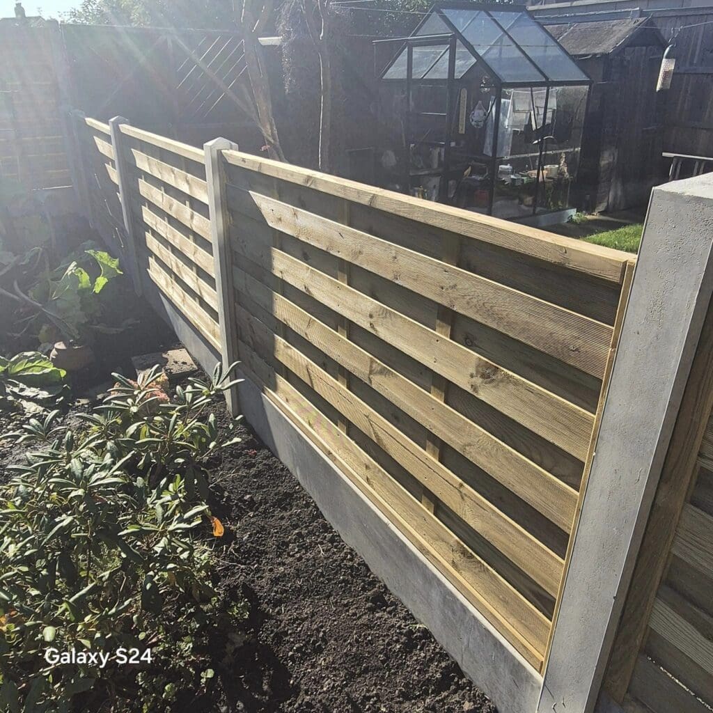 custom garden fencing