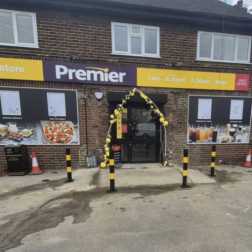 Bollards installed